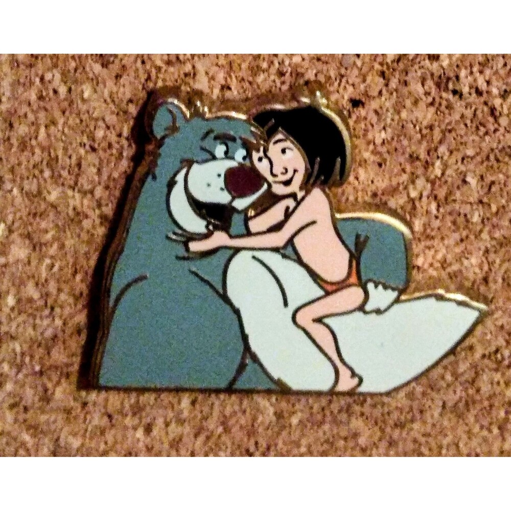 Disney Acme HotArt Jungle Book Limited Edition Enamel Pin - Baloo - Mowgli -#106